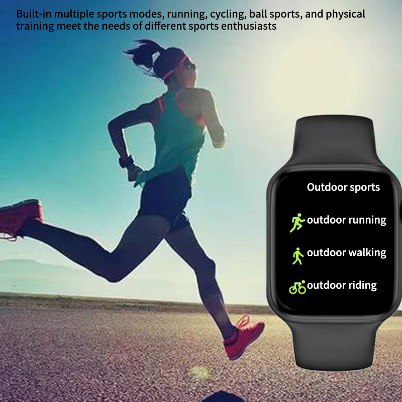 W1 Smart Watch Single Chip Dual Mode Heart Rate Detection Bluetooth Call Bluetooth External Music Player